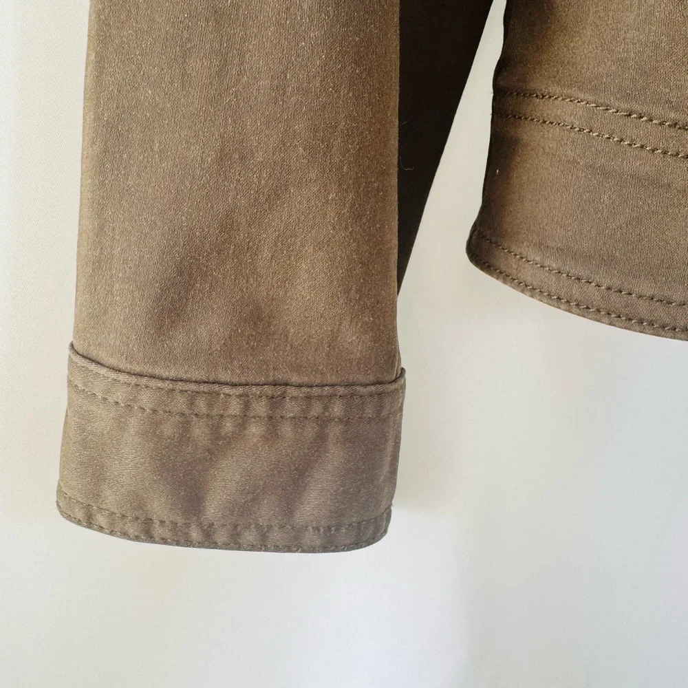 Liverpool Women’s Olive Green Military-Inspired Jacket – Like New, Size S